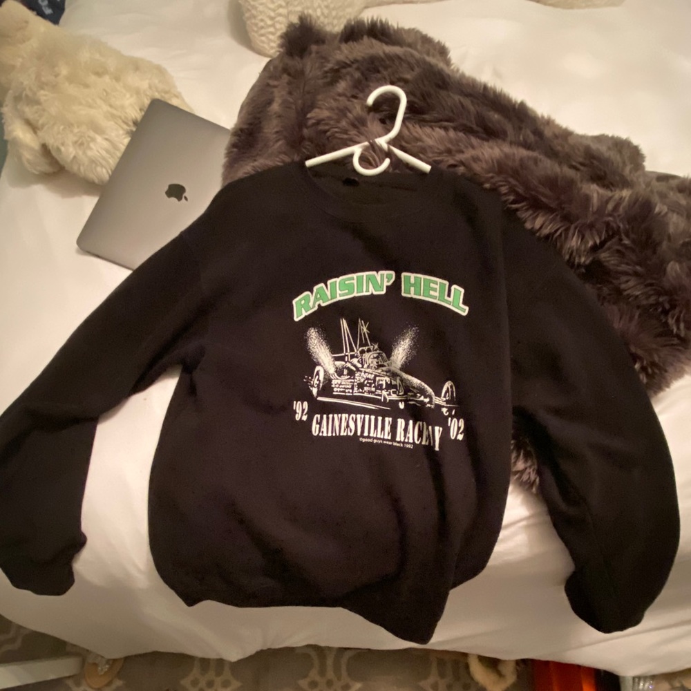 TRADE BM RARE raisin hell crewneck!